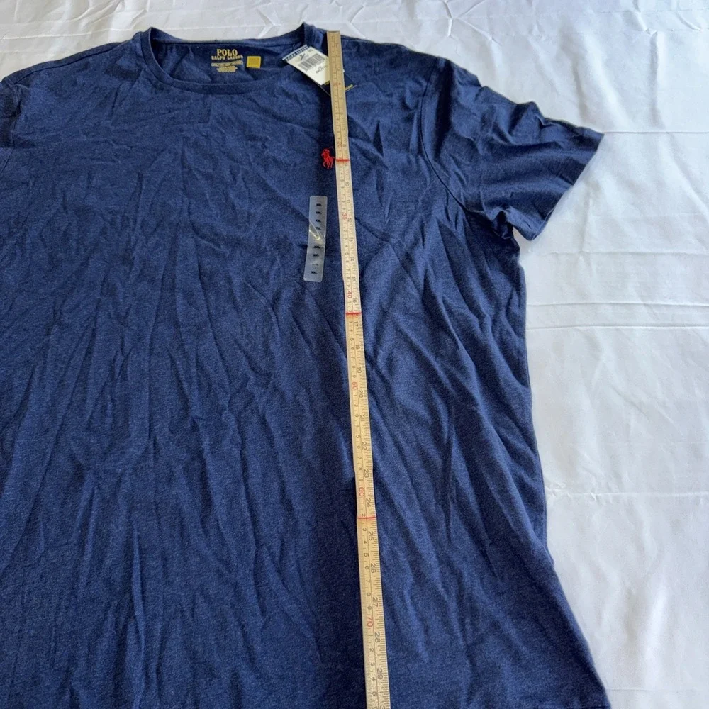 NWT Polo Ralph Lauren T-Shirt Mens 2XL Navy Red Pony